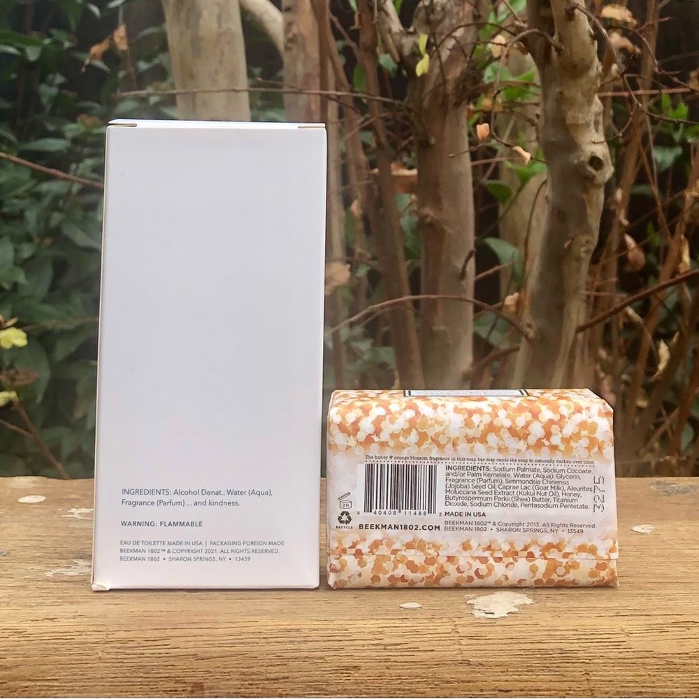 Beekman 1802 Honey & Orange Blossom Eau de Toilette & Soap 2 pc Set - Picture 2 of 2